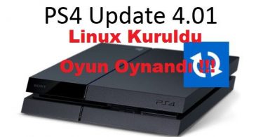 PS4 4.01 Linux Yükleme