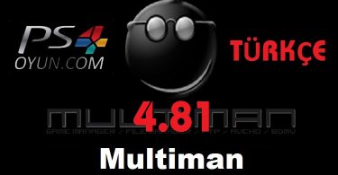 PS3 MULTİMAN 4.81 ÇIKTI TÜRKÇE 4.81 MULTİMAN