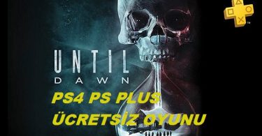 PS4 PLUS TEMMUZ AYI ÜCRETSİZ OYUNU UNTİL DOWN!!!