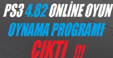 PS3 4.82 ONLİNE OYNAMA PROGRAMI (4.82 SPOOFER ) ÇIKTI